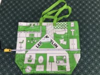 Sacs de courses en PP tissé en gros, sacs d'épicerie durables et réutilisables avec impression personnalisée, sacs fourre-tout promotionnels laminés imperméables