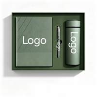 Set de Agenda Corporativa con Logotipo Personalizado, Set de Regalo Empresarial Premium, Paquete para Ejecutivos, Cuaderno A5 de Lujo y Set de Bolígrafos