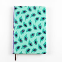 Vente flash - Carnet personnalisé au design créatif avec plumes - Journal de haute qualité pour l'école et le bureau - 005K
