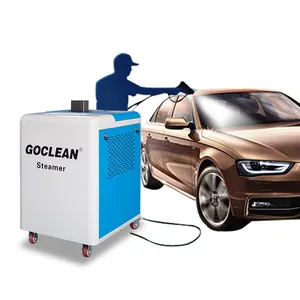 Steam Car Wash Machine Injector Extractor Car Washer 16 Bar 0.5l/hour GOCLEAN 6.0 220V/48V Lifetime 120 Kgs 17L