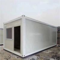 Structure métallique préfabriquée une chambre modulaire prêt à l'emploi petites maisons mobiles maison préfabriquée