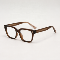 Montures optiques en acétate anti-lumière bleue, classiques et solides, pour adultes, montures en acétate écaille de tortue, liquidation, montures en acétate pour hommes