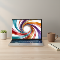 Ordinateur portable de jeu de 15,6 pouces avec clavier rétroéclairé, processeur Core i7, double écran, 16 Go de RAM, 512 Go de SSD, Windows 11 - PC de 15,6 pouces