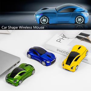 2.4GHz USB không dây 3D mini LED chuột với xe hơi sang trọng hình dạng và nhấp nháy đèn pha cho quà tặng & văn phòng sử dụng - Product Image 2