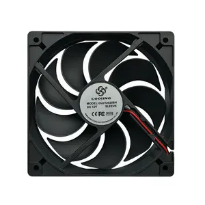 120mm Fan 120x120x25mm 12v 24v DC soğutma fanı