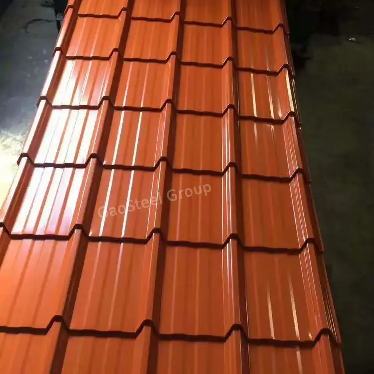 Low price color galvanized metal sheet corrugated roof sheet