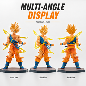 Vendita all'Ingrosso e Dropshipping di Action Figure in PVC di <span class=keywords><strong>Goku</strong></span> Super Saiyan con Custodia per Auto e Decorazione da Scrivania - Product Image 3