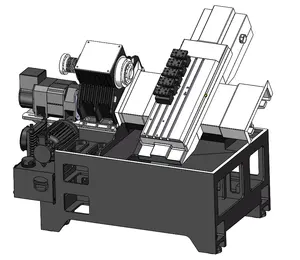جودة عالية منحنية سرير CNC أدوات آلة ليتيه من المصنع مباشرة تورنو CNC للبيع
