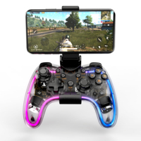 Manette de jeu Mobile sans fil Rgb Light Support Console de jeu Ps4 /Ns