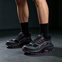 Chaussures de sport d'extérieur personnalisées pour hommes, logo ODM, respirantes, antidérapantes, baskets pour hommes