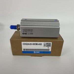 SMC Compact Pneumatic Cylinder CDQ2A20-50DM-A93 - Product Image 1