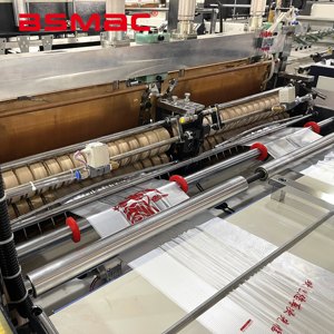 Máquina Selladora <span class=keywords><strong>de</strong></span> Bolsas <span class=keywords><strong>de</strong></span> Plástico PE con Asa, Precio <span class=keywords><strong>de</strong></span> Máquina Automática para Fabricar y Sellar Bolsas con Corte - Product Image 3