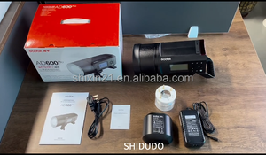 Luces de flash de cámara <span class=keywords><strong>Godox</strong></span> AD600Pro <span class=keywords><strong>AD600</strong></span> <span class=keywords><strong>Pro</strong></span> TTL Studio Flash Li-on batería Ttl Hss con sistema X inalámbrico incorporado de 2,4g - Product Image 3