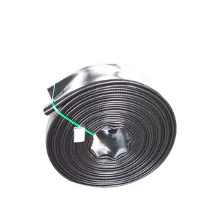 Vários tamanhos 6 polegadas flexível tpu lay flat slurry rubber hose pipe
