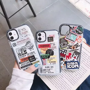 Plus/pro/pro Max Shell Phone Case Transparent Soft Silicone 14 15 F for Iphone 11 12 13 Phonecase Shockproof Cartoon