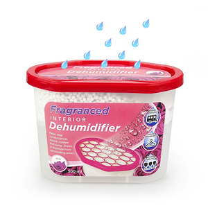 Oem 500ml dùng một lần Máy hút ẩm không khí độ ẩm bẫy hộp làm mát không khí Canxi clorua độ ẩm hấp thụ hộp không khí sạch không mùi - Product Image 1