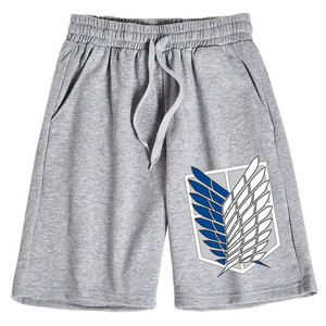 Shorts et pantalons capri pour hommes, nouvelle collection été <span class=keywords><strong>2022</strong></span>, Attack on Titan 2D anime - Product Image 6