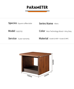 Tavolino <span class=keywords><strong>da</strong></span> Caffè Moderno di Lusso in MDF Ecologico a Prezzo Scontato, Facile <span class=keywords><strong>da</strong></span> Montare con 5 Anni di Garanzia, Arredamento per Soggiorno - Product Image 6