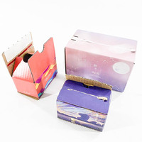 Boîte d'expédition personnalisée avec logo, emballage mystère, carton ondulé pour les cadeaux de marque e-commerce