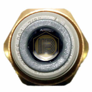 Adattatore per rubinetto della birra 3/8 x 1/2 (filettatura BSP in ottone) - Product Image 3