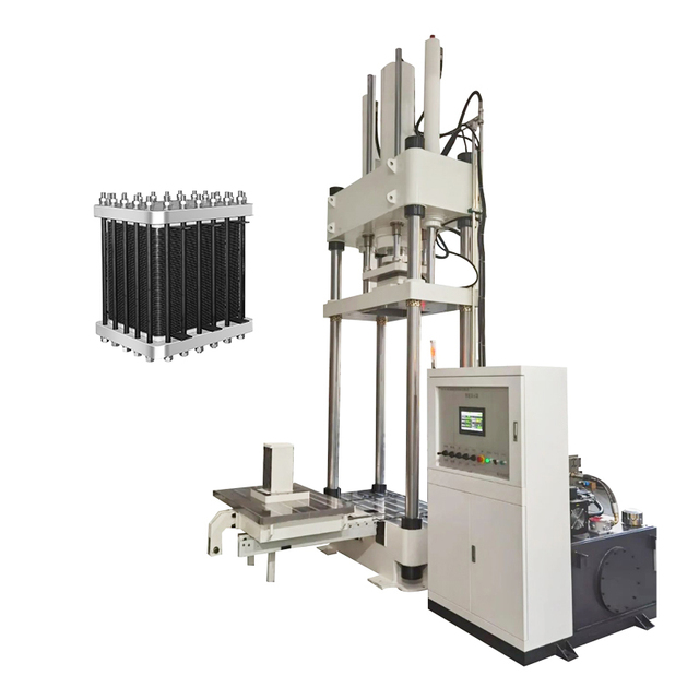 Servo Hydraulic Press Machine for Battery Graphite Bipolar Plate Stack Assembly