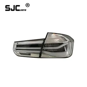 SJC Auto Fit for BMW 3-Series Custom Clear LCI F30 F35 Taillights 2012-2017 MP Singal Lamps Turning Brake Fog Lights