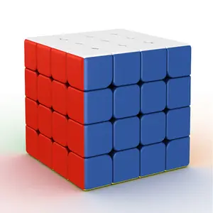 MOYU 4x4 Meilong RS4M kubus magnetik, mainan kubus ajaib kecepatan profesional tanpa stiker Puzzle plastik 3D untuk kecerdasan anak-anak