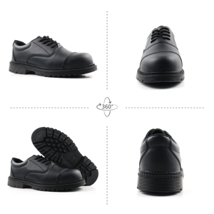 Chaussures Oxford en cuir véritable personnalisées <span class=keywords><strong>pour</strong></span> le travail, le bureau et les serveurs d'hôtel, chaussures <span class=keywords><strong>de</strong></span> sécurité à embout en acier <span class=keywords><strong>pour</strong></span> hommes d'affaires - Product Image 2
