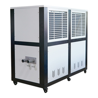 Refroidisseur industriel Haney 15HP à refroidissement par air, compresseur intégré, réfrigérant R407C, système de refroidissement haute efficacité, lignes de placage au zinc