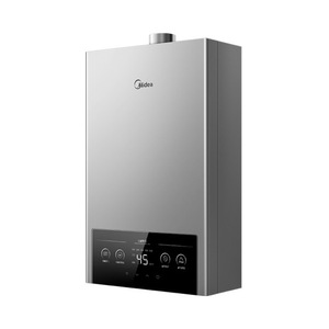 Chauffe-eau à gaz Midea 12L sans réservoir, instantané, mural, en acier inoxydable, gaz naturel, allumage électronique - Product Image 3