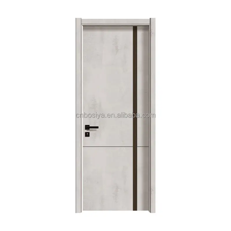 चीनी फैक्टरी थोक आवासीय प्रीहंग ठोस लकड़ी स्लाइडिंग दरवाजा मेलामाइन इंजीनियरिंग लकड़ी के दरवाजे अन्य दरवाजे
