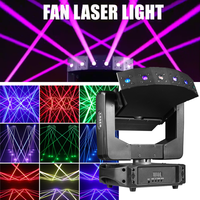 Lumière de tête mobile laser RGB/RED à 6 yeux avec rotation infinie sur les axes XYZ, effets de scène laser DMX pour DJ, discothèque, fête, club