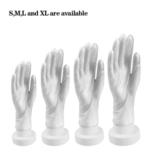 식품 등급 PVC 컬러 내유성 방수 두꺼운 내구성 탄성 검사 가정용 비닐 장갑 - Product Image 2