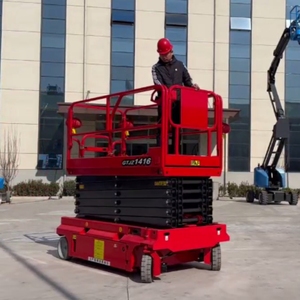 Elektrikli makaslı kaldırma <span class=keywords><strong>4</strong></span>-16m hava platformu 6m 8m 10m 12m 14m Skylift mobil kaldırıcı iskele hidrolik makaslı kaldırma - Product Image 5