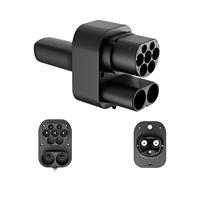 Adaptateur de charge Cybertruck haute performance 250A DC/80A AC CCS2-NACS, étanche IP54, prise de chargeur EV pour une charge rapide