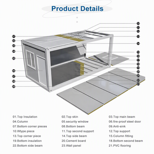 <span class=keywords><strong>Maison</strong></span> conteneur pliable, conception modulaire personnalisée pour les garderies, les crèches et les salles de classe après l'école - Product Image 4