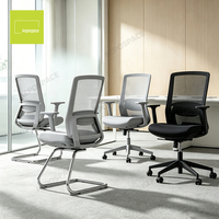 Promotions Exceptionnelles : Chaise de Bureau Ergonomique à Dossier Moyen Personnalisable, Réglable en Hauteur et Pivotante en Maille pour le Bureau et la Maison