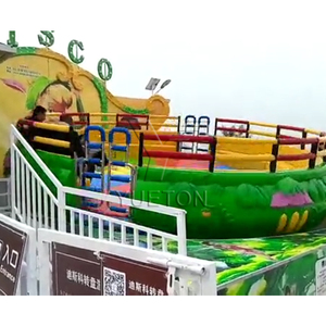 Emocionante Juego de Parque de Atracciones, Juego de Carnaval con Temática de <span class=keywords><strong>Jungla</strong></span>, Samba Crazy Dance, Disco Tagada en Venta - Product Image 4