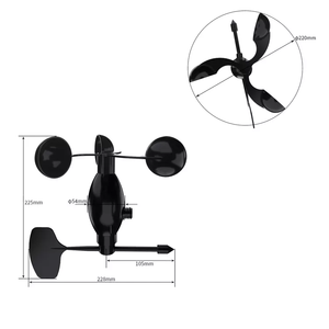 Sentec wsd304 máy chủ phần mềm Lora lorawan GPRS 4 gam wifi không dây RS485 đầu ra tốc độ gió và hướng dụng cụ đo lường - Product Image 4