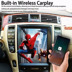 Radio para Auto con Pantalla Tesla de 10.4 Pulgadas, Android 13, 256GB, GPS, Reproductor Multimedia de Video para Toyota Crown Majesta S180 2004-2012 - Product Image 4