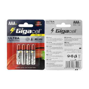 Batería <span class=keywords><strong>Digital</strong></span> OEM de 1.5v Tamaño AAA, Batería de Alta Potencia y Larga Duración para Velas LED, Relojes y Controles Remotos - Product Image 1
