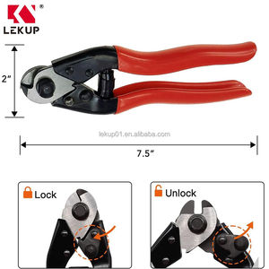Cortador de Cables de <span class=keywords><strong>Bicicleta</strong></span> Profesional, Cortador de Alambre de Acero, Cortador de Cables de Acero de Alta Resistencia, Tijeras para Cables - Product Image 2