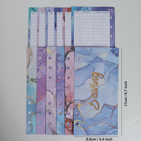 Meilleure vente Inserts d'organisateur de budget pour classeur à feuilles mobiles Planificateur de budget Trackers Feuille de suivi d'économie d'argent Feuille de suivi A6