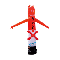 Fabrication en gros de Sky Dancers personnalisés pour l'extérieur, en matériau Oxford, gonflables, à deux jambes, en forme de tube d'air