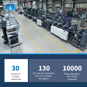 Arkref lạnh CO2 Blast Tủ đông Máy nén khí trục vít đơn vị ngưng tụ phòng lạnh sử dụng - Product Image 6