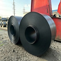 Koil HRC Hitam Gulungan Panas Berkualitas Tinggi A36 SS400 Baja Karbon Rendah MS Q235