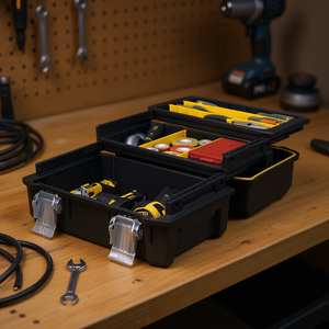 Boîte à outils FATMAX 18 pouces en cassette cantilever avec séparateurs pour usage en atelier - Product Image 3