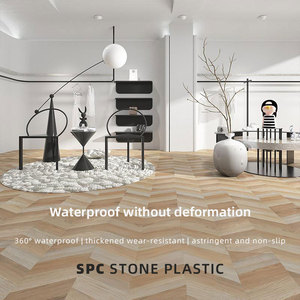 Suelo de plástico impermeable, 6mm, 5mm, suelo de vinilo Spcclick, espiga - Product Image 4