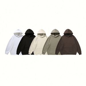 H5404 Hoodies Manufacturer Custom Heavyweight 450 GSM Cotton Blends Fleece Oversized Hoodies Unisex Hoodies - Product Image 1