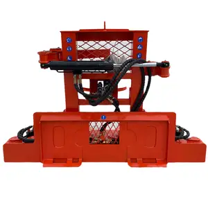 Rotating Tree Shear / Harvester For Excavator / Hydraulic Wood Cutter With Grapple